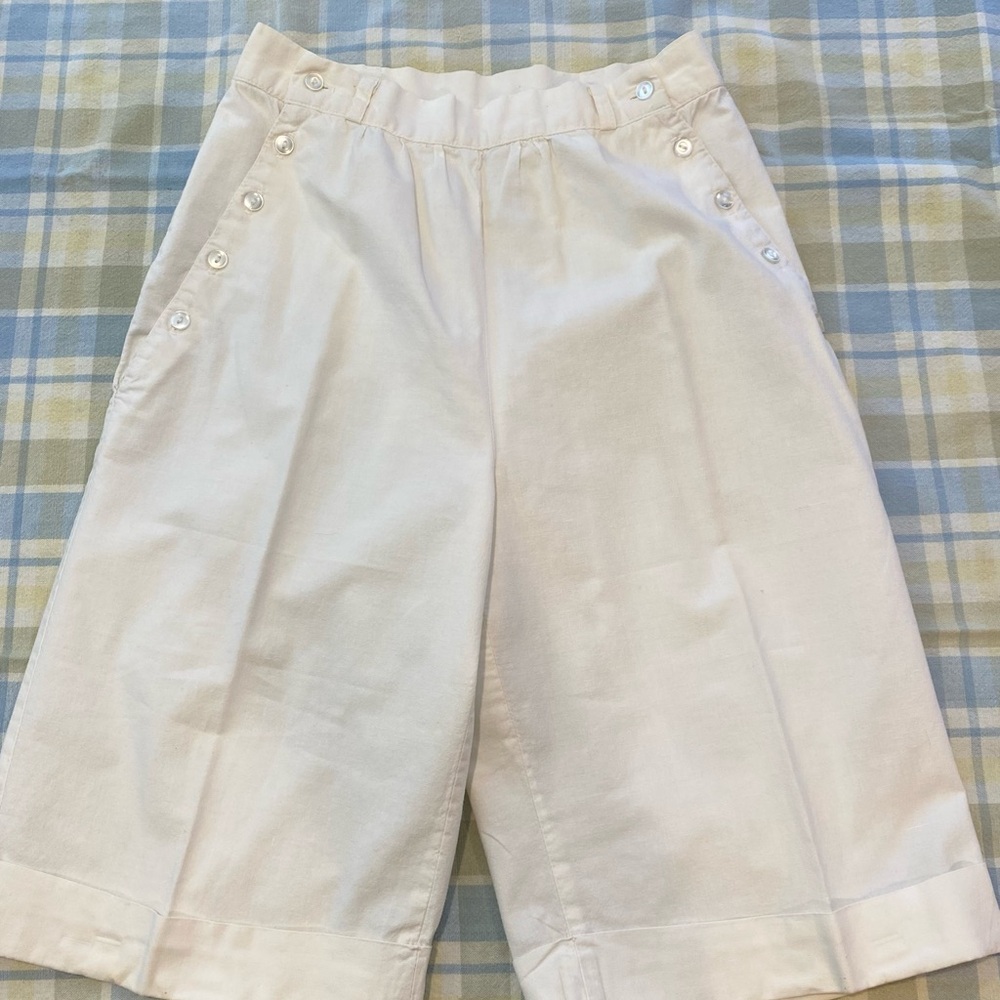 Women's White Shorts